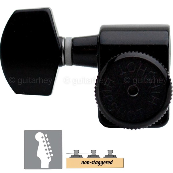 Hipshot NEW Hipshot Non-Staggered Tuners Kit Fender® Directrofit™ LOCKING LEFTY