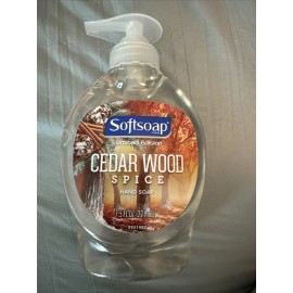 SOFTSOAP CEDAR WOOD SPICE  Hand Soap 7.5 Oz Pump. HEIRLOOM COLLECTION.
