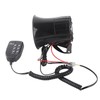 50W 120dB Car Loud Horn 6 Sounds Emergency Warning Alarm