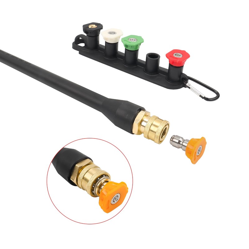 Pressure Washer Replacement Spray Wand with Turbo Nozzle and 5