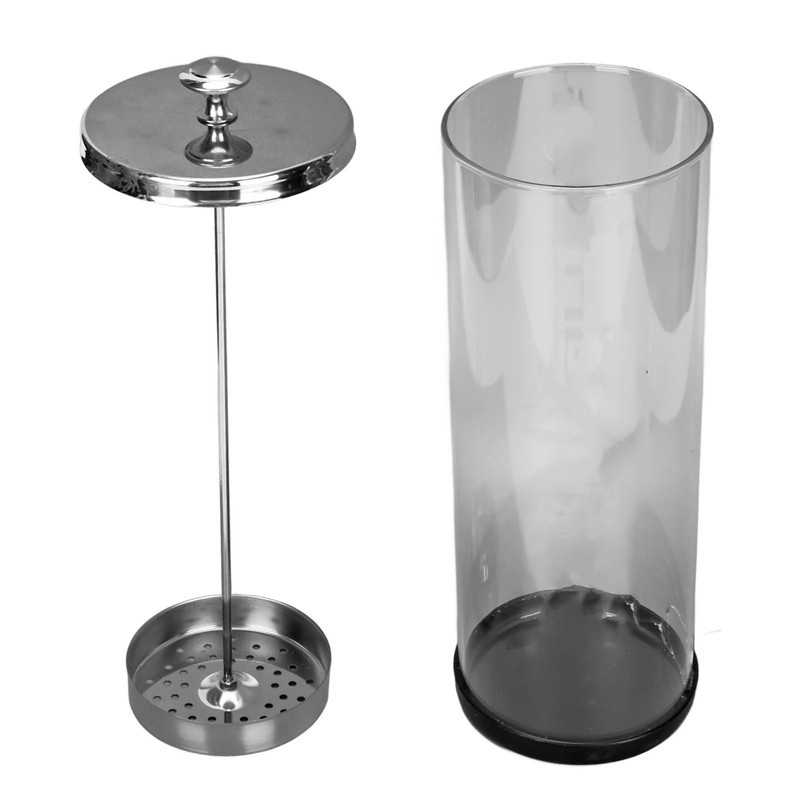 Barbicide Soaking Jar Large Glass Cleaning Jar for Barber Tools