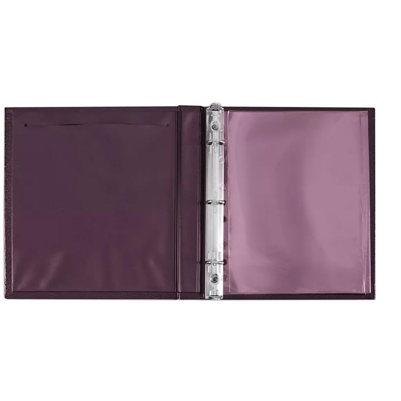 EGP Duplicate Deskbook Checks Cover (Burgundy), Size: 7 3/4 X