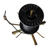 Folding wire spool rack, Floor or Stud Mounted ，new cable