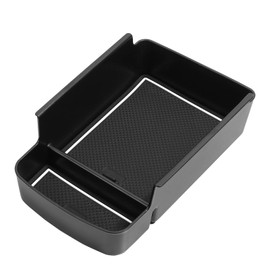 smabee 2024 2025 Trax Center Console Organizer Tray, for Chevy Trax 2024 2025 Accessories Armrest Storage Box Insert, for 2024 2025 Buick Envista/Buick Encore GX Storage Organizer Tray ABS (White)