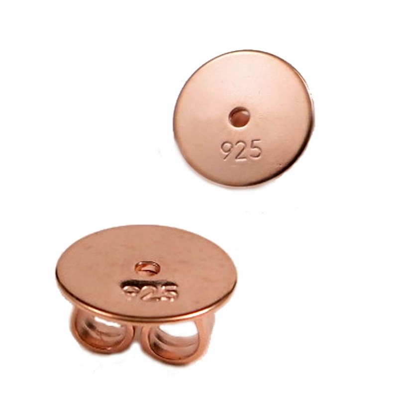 XXL Clasp for Stud Earrings Rose Gold Silver 925 |