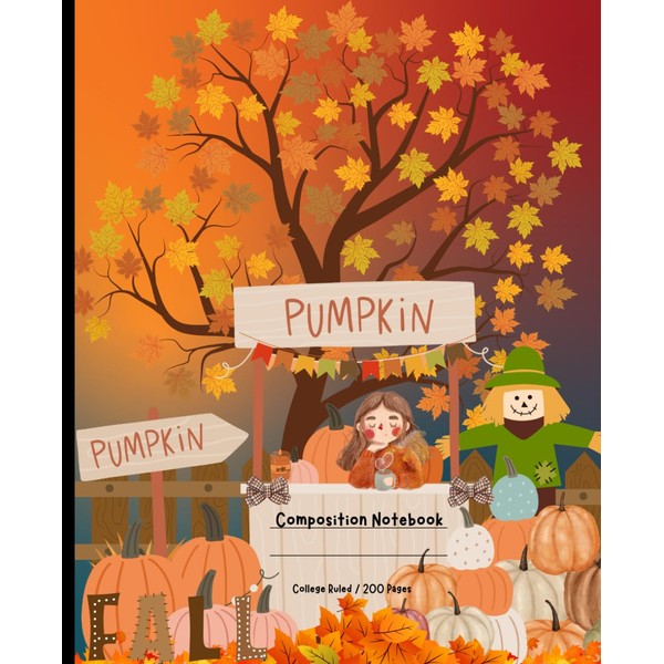 Fall Vibes Composition Notebook