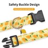 Gelwoo Cotton Dog Collar,Soft and Cute Puppy Collars with Lemon