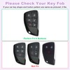 2 Pack 6 Button Key Fob Cover Fit for GMC