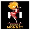 Art Plates - Cognac Monnet Switch Plate - Double Toggle