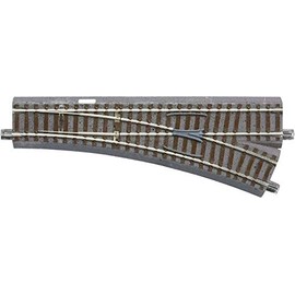 Turnout, Right (H0) Track Roco geoLINE (with Ballast) 200 mm Roco 61141 22.5 ° 502.5 mm 1 pc(s)