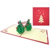 scicent Funny Christmas Cards Pop-Up Card Christmas Tree 3D Christmas