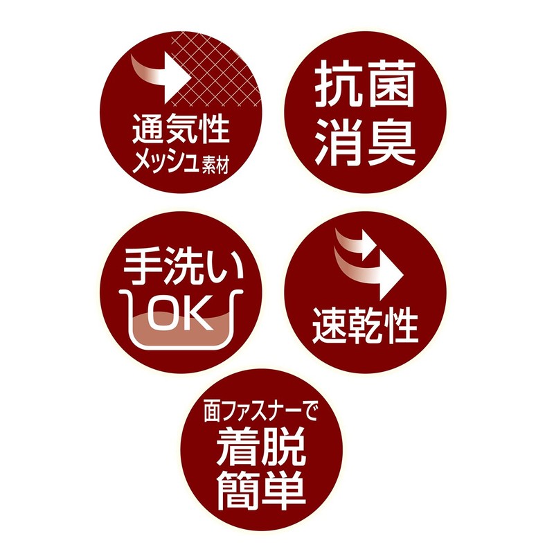 ペティオ (Petio) ずっとね 歩行補助ハーネス 前足用K 中型犬用 L サイズ