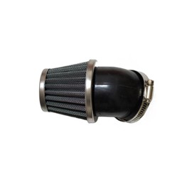 50 MM Air Filter Motorcycle Air Filter High Performance Air Filter for Pit Bike ATV Dirt Bike Mini Bike Black