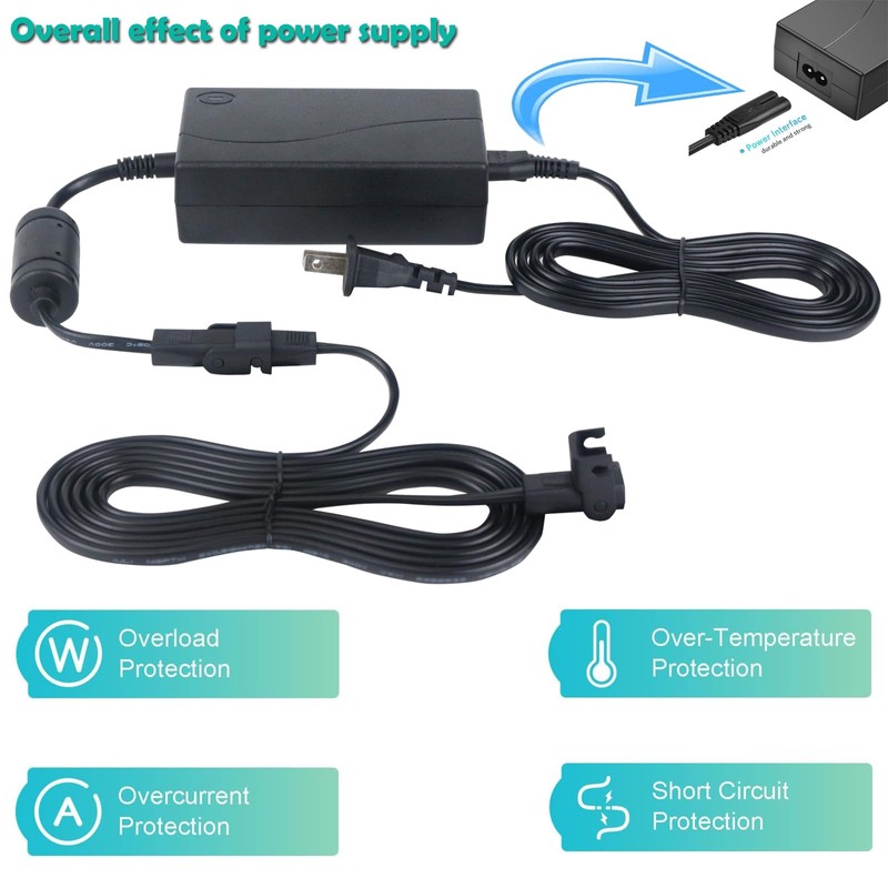Recliner Universal Power Cord - with Extended L-Shaped Cable and