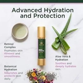 TREE OF LIFE BEAUTY Retinol Crema facial hidratante – Crema antienvejecimiento de fuerza clínica