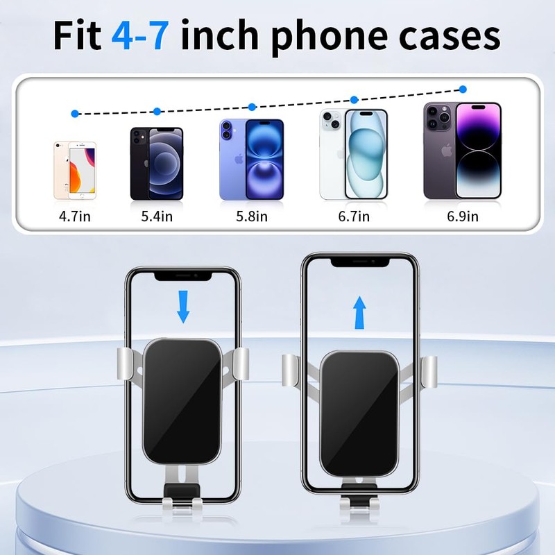 LUNQIN Car Phone Holder for Acura RDX 2019 2020 2021
