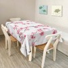 Walmsco Tablecloth Pink Cherry Blossoms Decor For Dining Room Kitchen