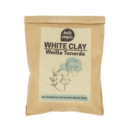 hello simple - Clay for Face Mask - Zero Waste - 120g