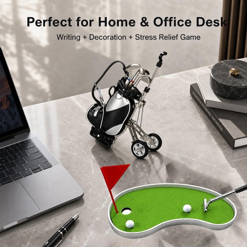 SANTA CASA Golf Pen Holder with 3 Pens – Mini
