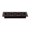 Decor Grates (4-Pack) AGH410-RB Gothic Floor Register, 4x10 Inches, Rubbed