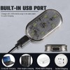 Chemini Car LED Lights Interior Ice Blue USB Chargeable LED