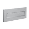 Letter Flap 100% Stainless Steel 310 x 80 C4 Wall