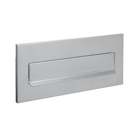 Letter Flap 100% Stainless Steel 310 x 80 C4 Wall Opening (Stainless Steel 310 x 135)