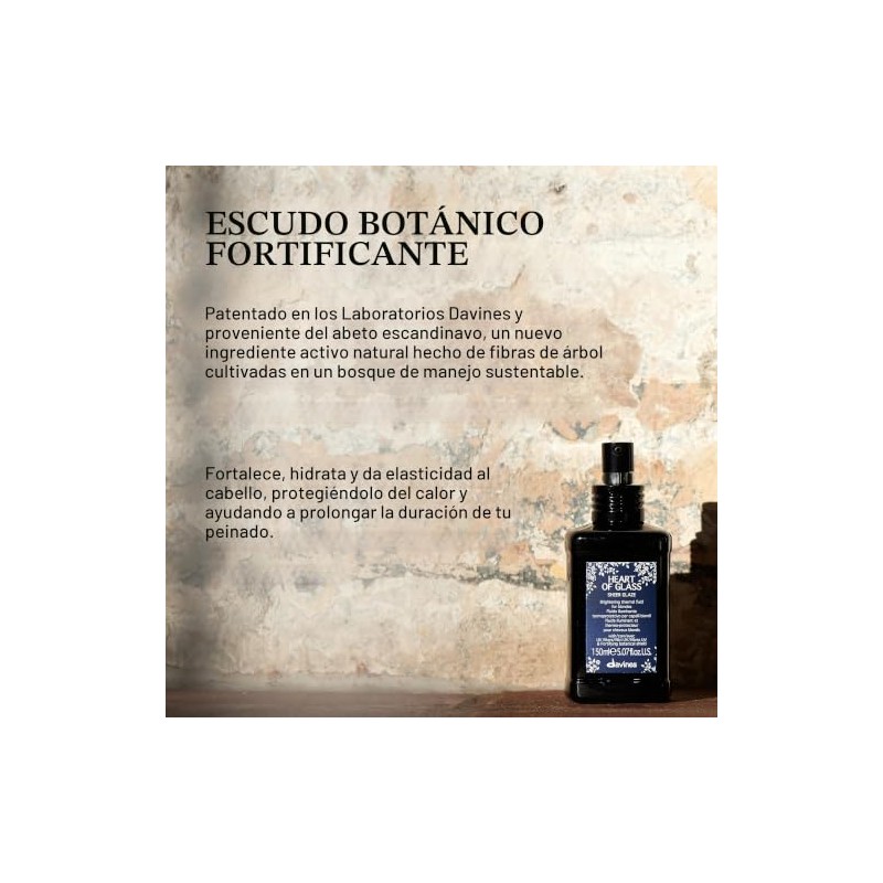 Davines Heart of glass Sheer Gaze | Protector Térmico para