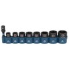 Makita E-16639 Impact Socket Set 3/8 Inch 9-Piece SW8 -
