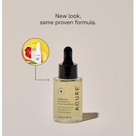 Acure Brightening 2% Vitamin C & Ferulic Acid Serum - Vit Anti-Aging for Face Bright Glow Facial Skincare for Women and Men Vegan Cruelty Free 1 floz / Acure 브라이트닝 2% 비타민 C & 페룰산 세럼 - 얼굴용 Vit 안티 에이징 여성 및 남성용 브라이트 글로우 페이셜 스킨케어 비건 크루얼티 프리 1 floz