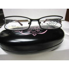 Phoebe Couture  Eyeglass Frames P302  PURPLE  52-17-135 With  Case New