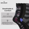 Bonjour Men's Socks One Size - black