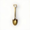 Miniature Gold Shovel Spoon Set 2-Pack Groundbreaking Spade & Square