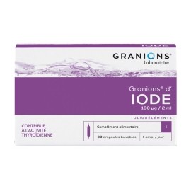 Granions 30 Phials of Iodin
