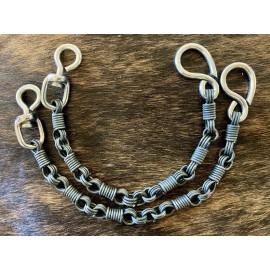 Western Cow Horse Buckaroo Vaquero Rein Chains