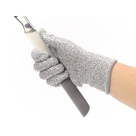 Egowz Work Gloves, Blade-proof, Dedicated Gloves, Non-Cut, Non-slip, Disaster Prevention, Break-proof, Gardening, Camping, Outdoor Supplies, Cut-Resistant, DIY Cut-Resistant, Level 5, Abrasion