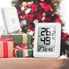 Criacr Digital Hygrometer Thermometer, MINI Indoor Outdoor Monitor Temperature Humidity,