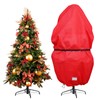 Upright Christmas Tree Storage Bag with Adjustable Straps, Xmas Tree