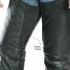 Milwaukee Leather Men's Premium Leather Motorcycle Protective Biker Riding Chaps