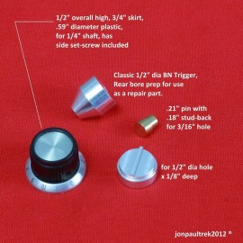 jonpaultrek2012 ® Star Trek, P2, Brad Nelson, Parts Kit; Top-Turn, Trigger, Side-turn, Pin