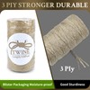 656 Feet Garden Twine,2MM Nature Arts and Crafts Rope Industrial