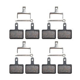 AHL 4pairs Bicycle Disc Brake Pads for Shimano M375 M395 M486 M485 M475 M416 M446 M515 M445 M525 Tektro Aquila / Auriga Pro / Gemini / Draco
