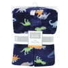 Hudson Baby Unisex Baby Plush Sleeping Bag, Sack, Blanket, Dinosaurs,