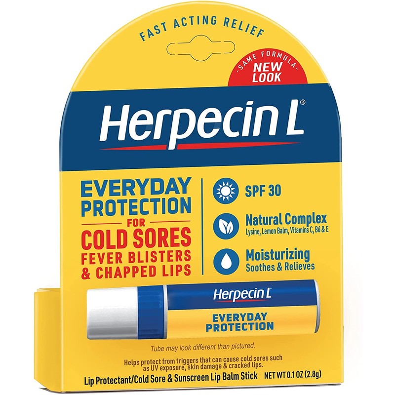 Herpecin-L Lip Balm Stick, 30 SPF, 0.1 Ounce (Pack of