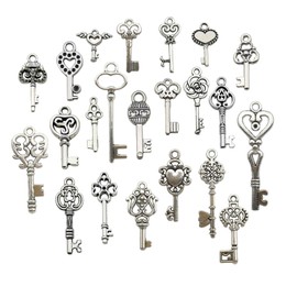 HSYTEK Vintage Key Decoration, beige