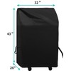 Grill Cover 30in, iCOVER Waterproof BBQ Covers for Two Burner
