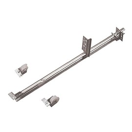 Knape & Vogt 1175P ZC 22 22-5/8" Zinc Single Track Drawer Slide