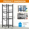 Wphold 5 Gallon Water Jug Holder, 4 Tier Water Bottle