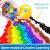 Brain Flakes 500 Piece Set, Ages 3+, Interlocking Plastic Disc