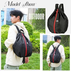 (Folding) Pool Bag, Boys Swim Bag, Knapsack, Gymsack, Swimming Bag, Large Capacity, Waterproof, Backpack, Lightweight, Shoe Storage, Sports Bag, For Adults, Girls, Elementary Schoolers, Children, Club